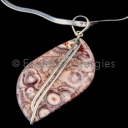 Fossilized Coral Pendant Crystal Mar 13 - 001 Product.jpg